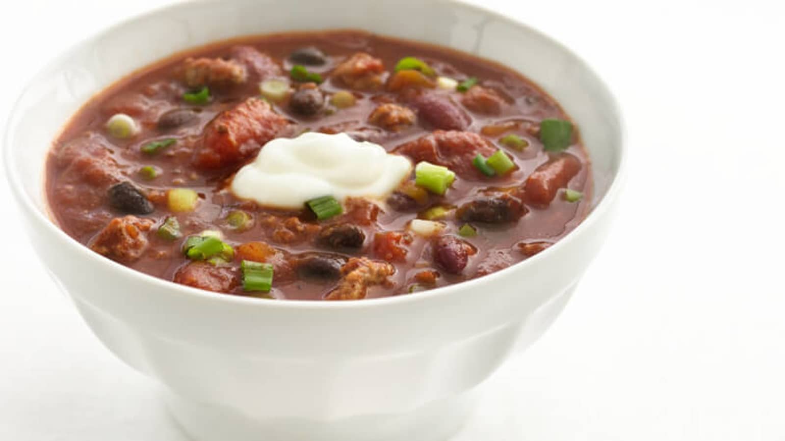 Healthified Salsa-Beef Chili